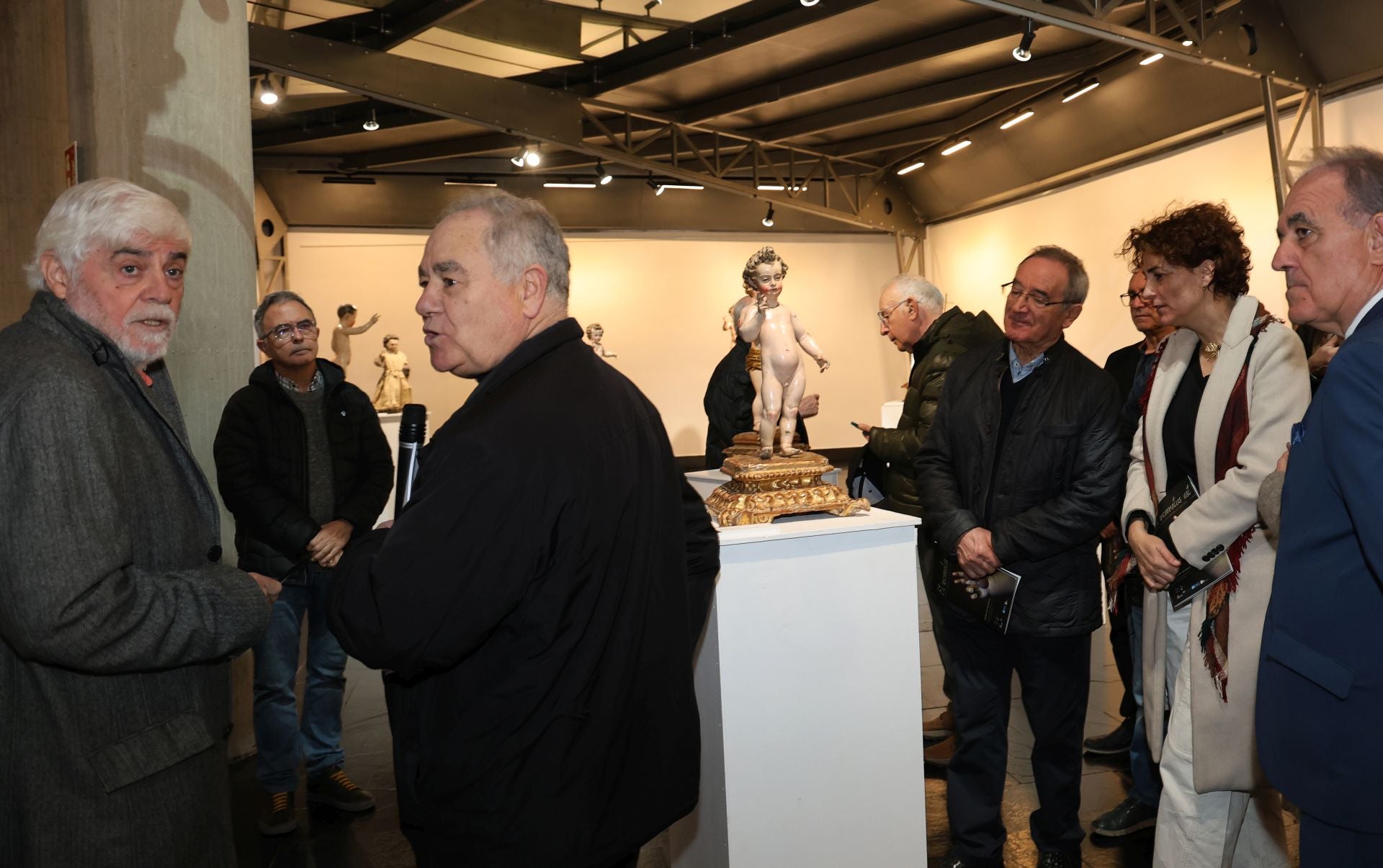 Palencia reúne en el Museo esculturas del Niño Jesús