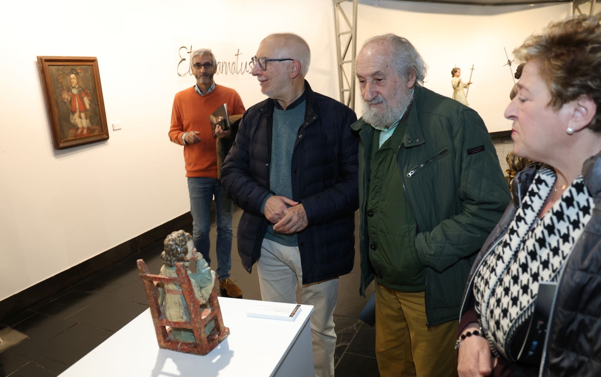 Palencia reúne en el Museo esculturas del Niño Jesús