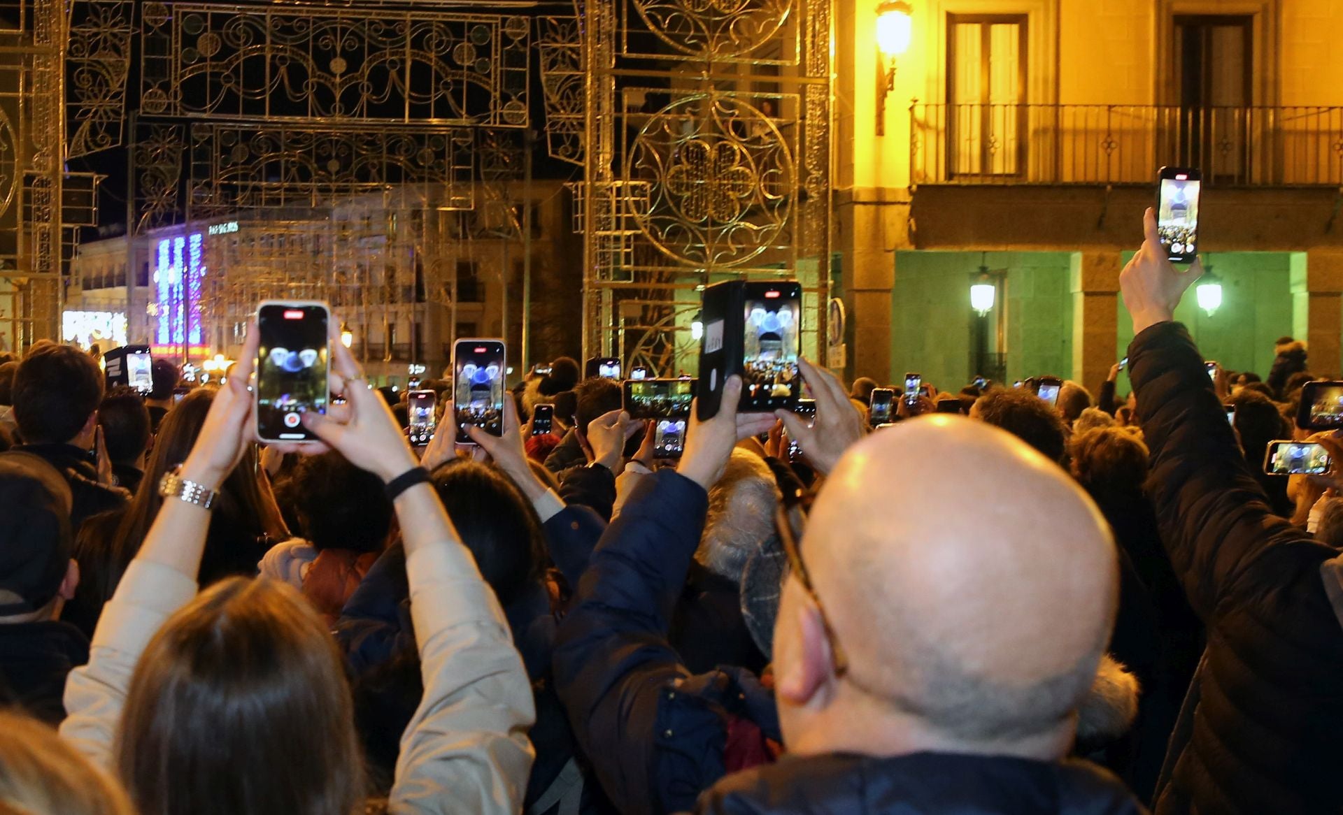 Fotografías de las luces de Navidad en Segovia