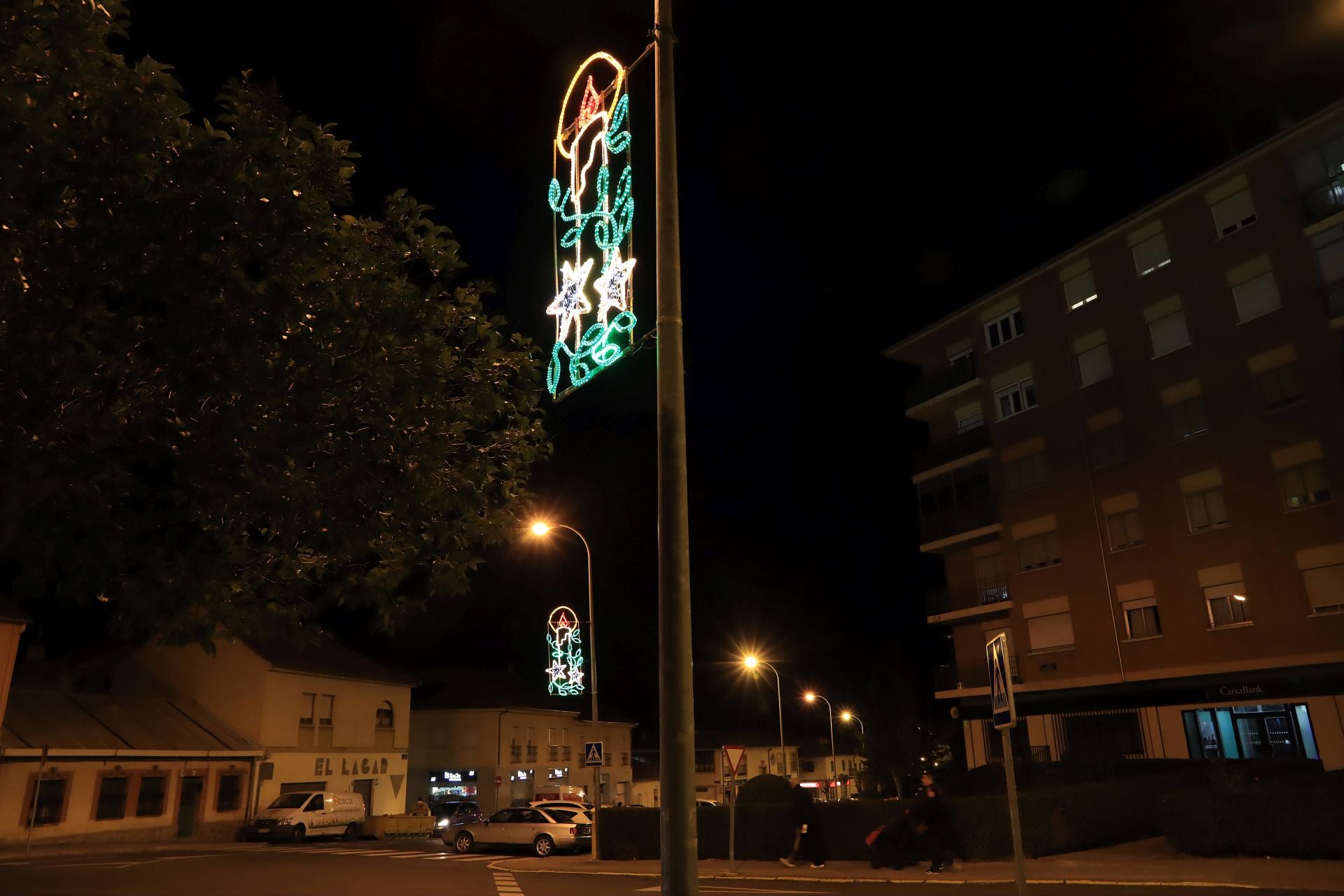 Fotografías de las luces de Navidad en Segovia