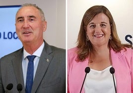 José Mazarías (PP) y Clara Martín (PSOE).