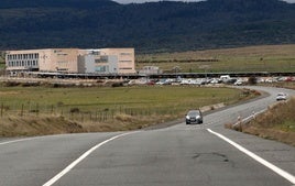 Actual vial de acceso a la estación del AVE desde la calle Campos de Castilla.