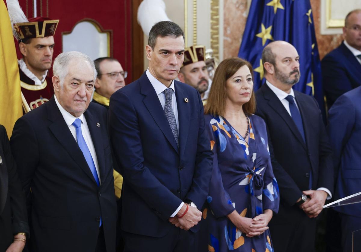 Celebración ayer del Día de la Constitución en el Congreso de los Diputados.