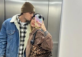 Carlo Constanzia y Alejandra Rubio en una foto publicada en sus redes sociales.