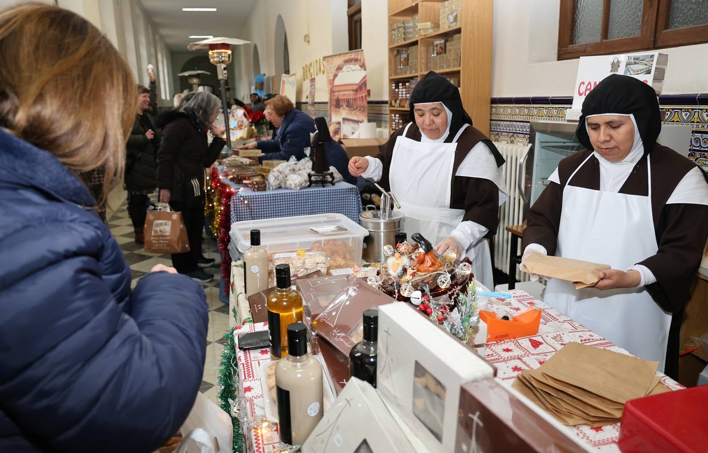 Así es la feria de dulces de clausura de Palencia