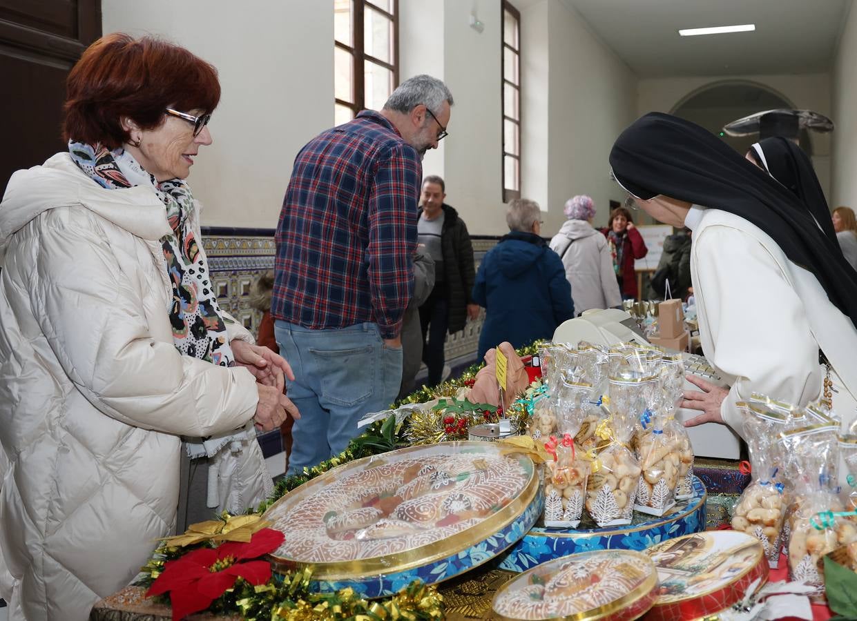 Así es la feria de dulces de clausura de Palencia