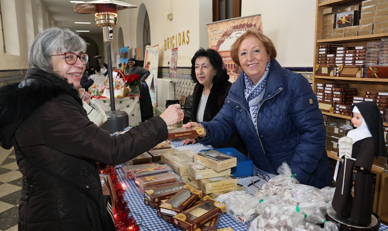 Así es la feria de dulces de clausura de Palencia