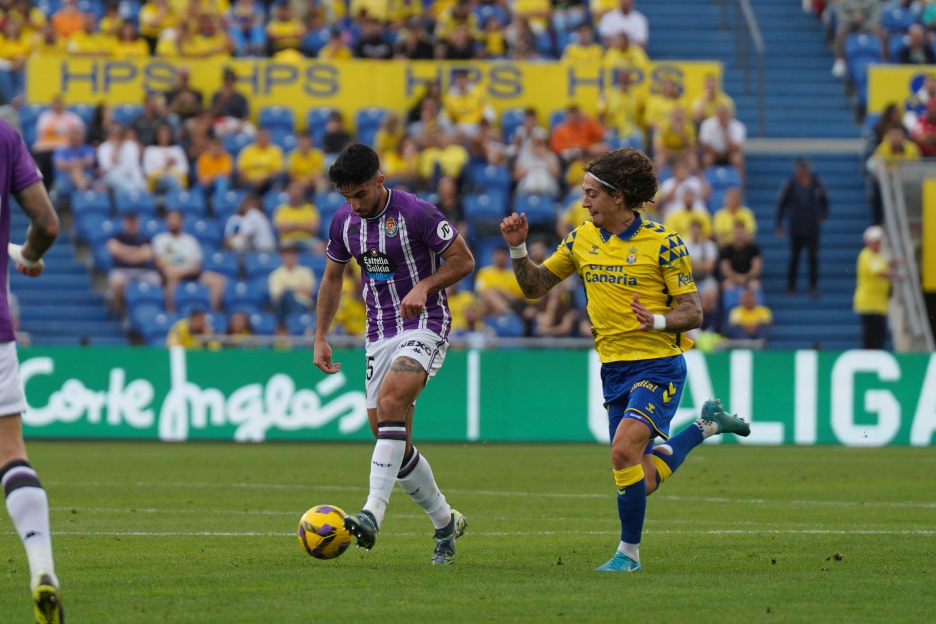 Las imágenes del partido entre Las Palmas y el Real Valladolid