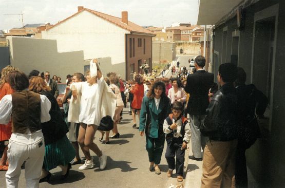 Celebración de San Antonio de Padua en La Flecha. 