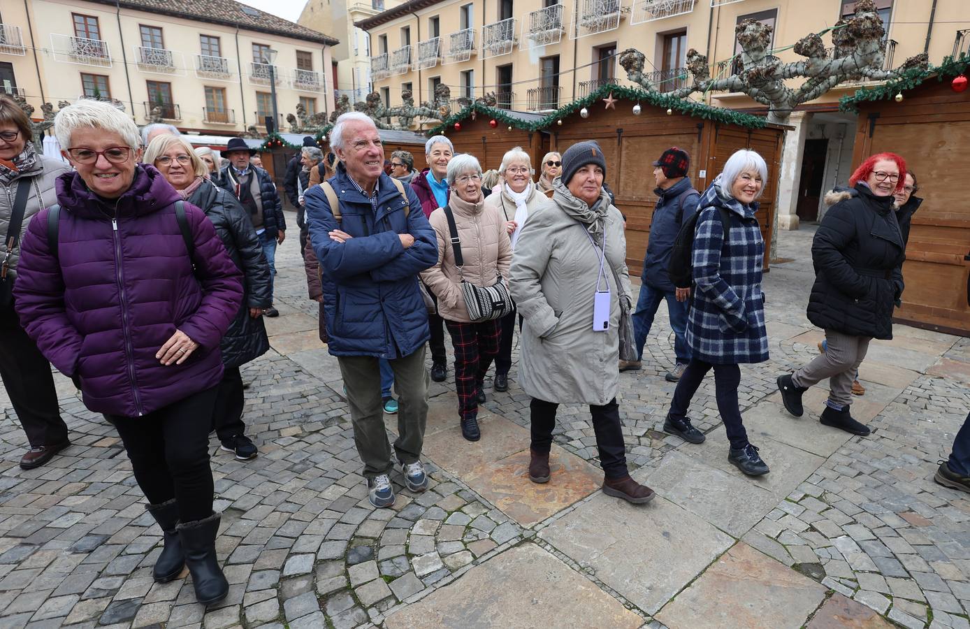 Los turistas colman Palencia en el puente de la Constitución