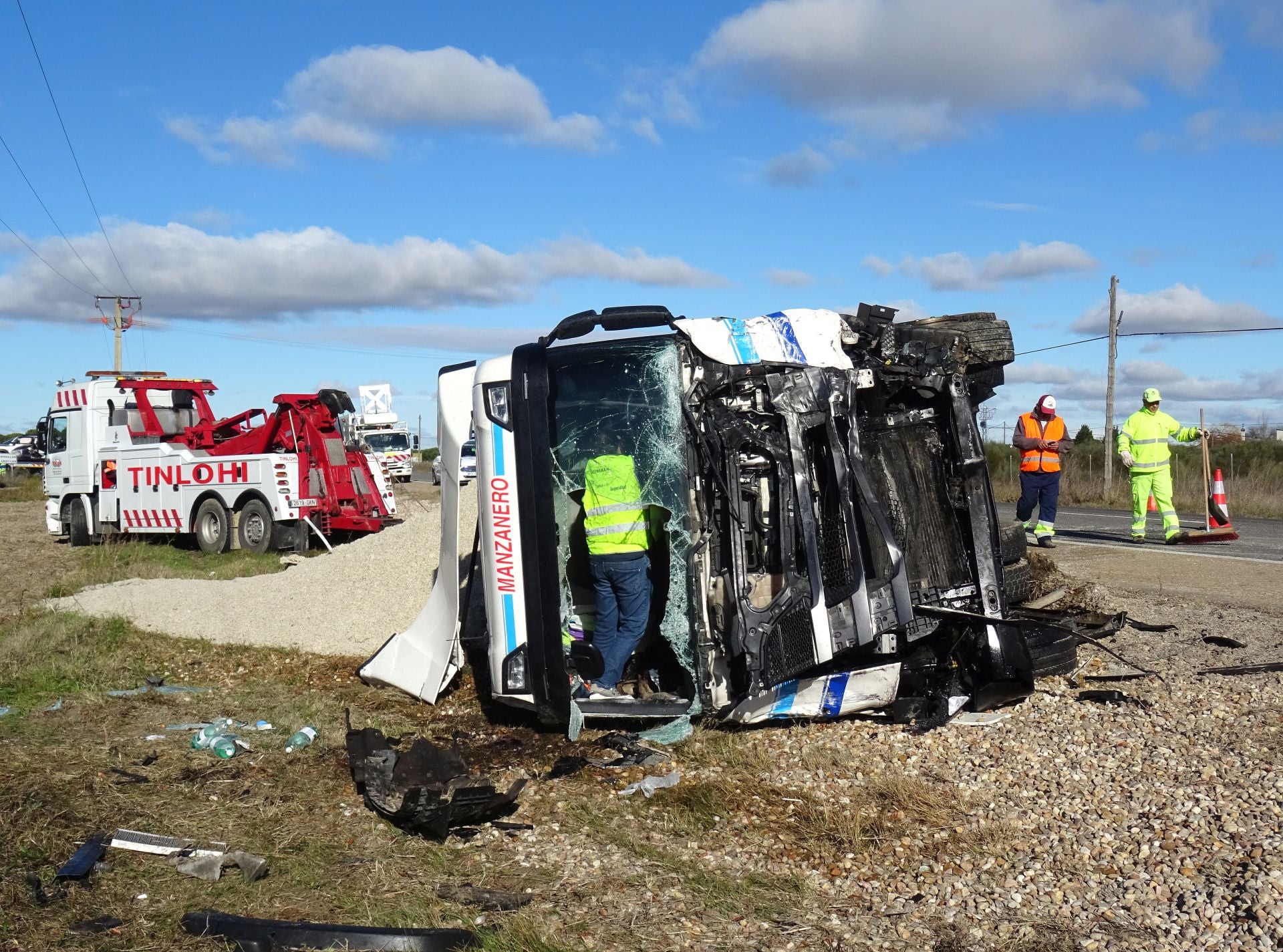 Accidente en La Pedraja de Portillo con un muerto