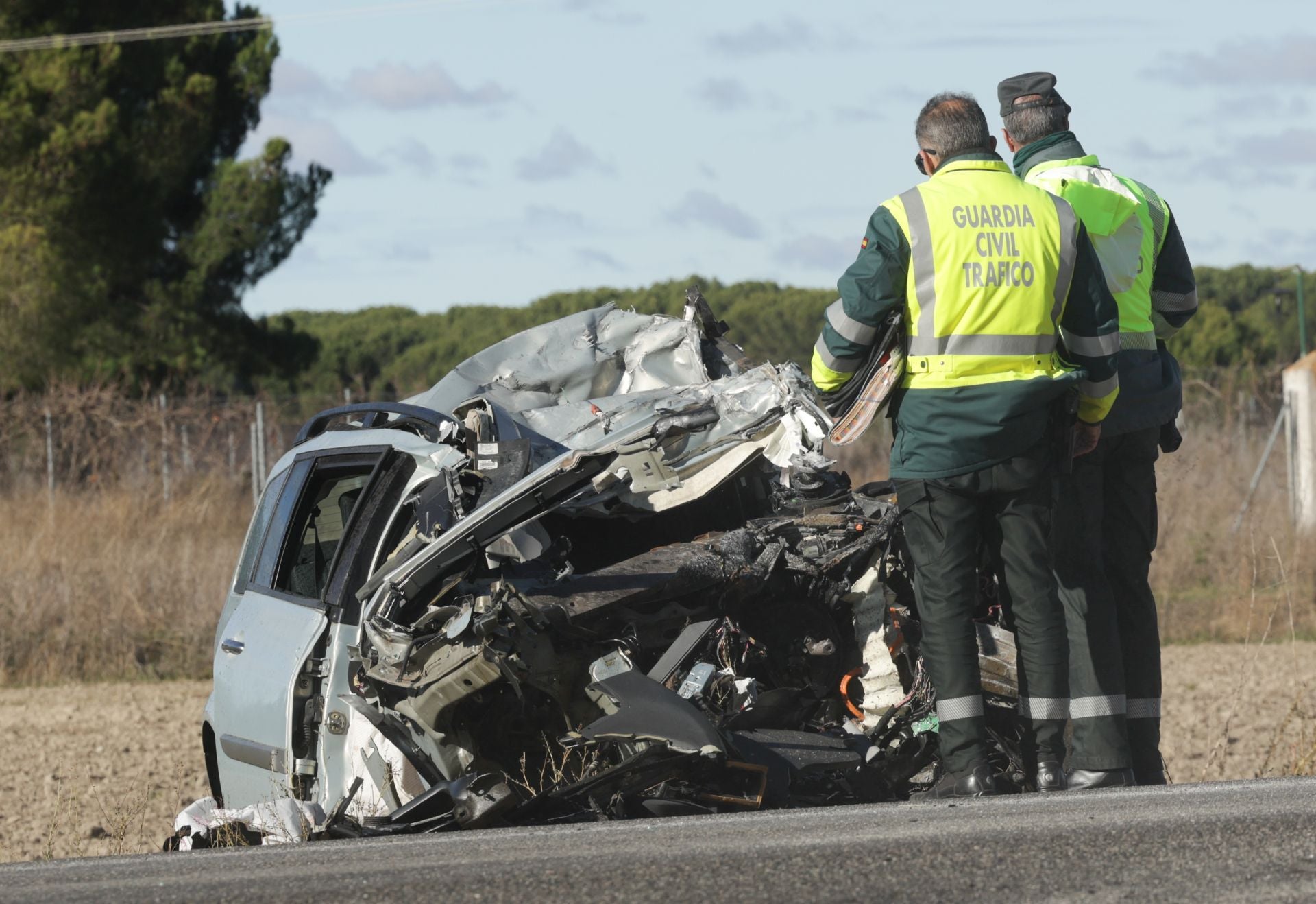 Accidente en La Pedraja de Portillo con un muerto