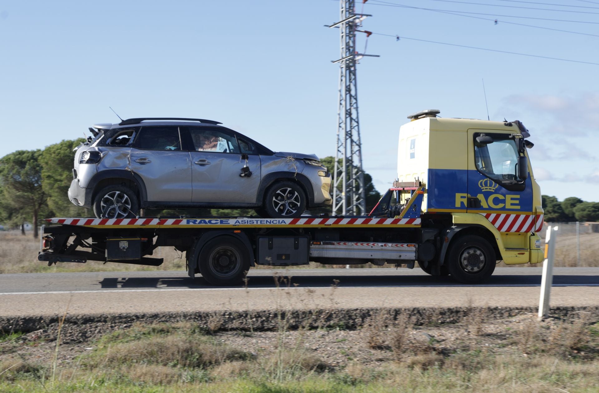 Accidente en La Pedraja de Portillo con un muerto