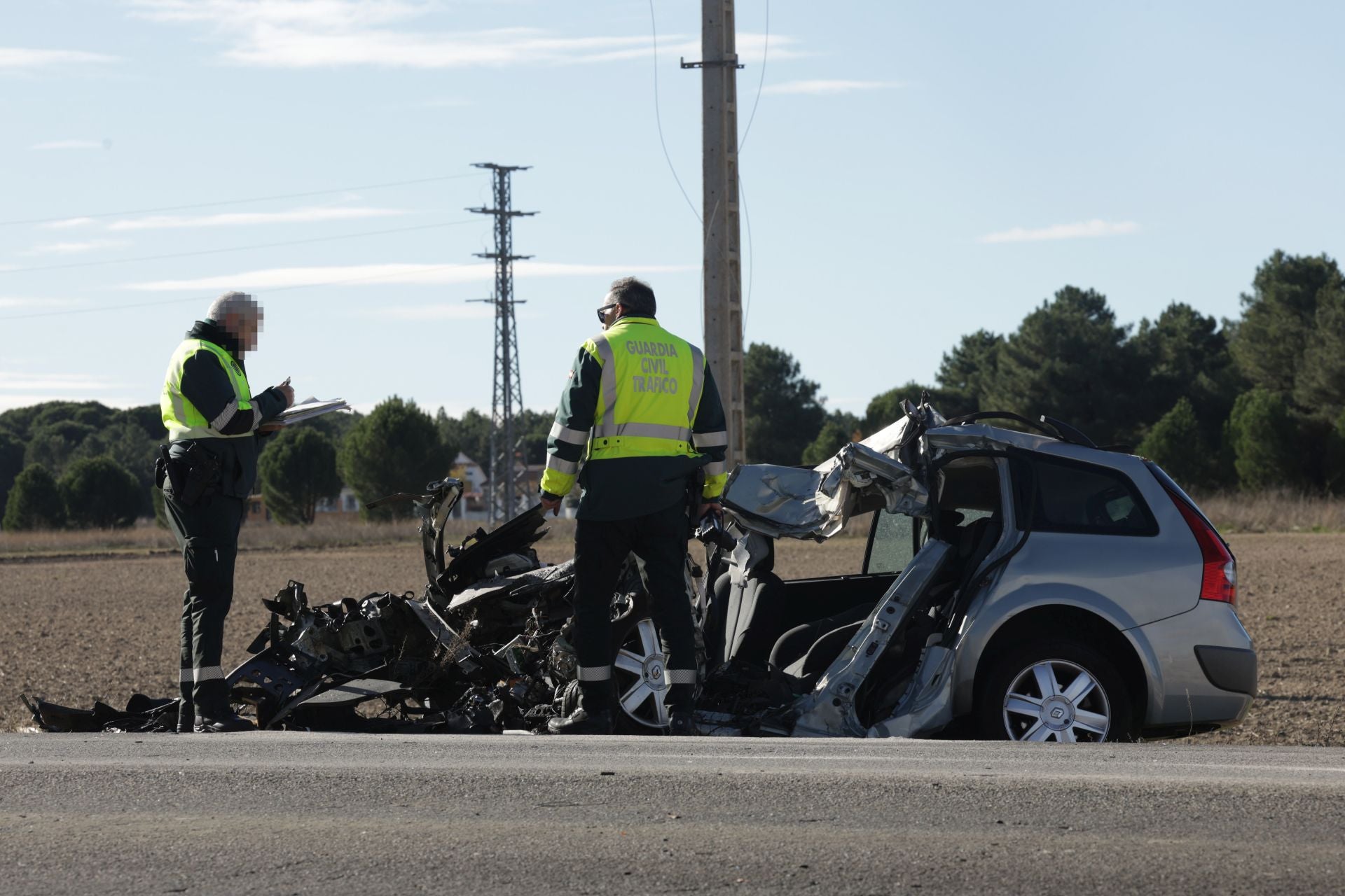 Accidente en La Pedraja de Portillo con un muerto