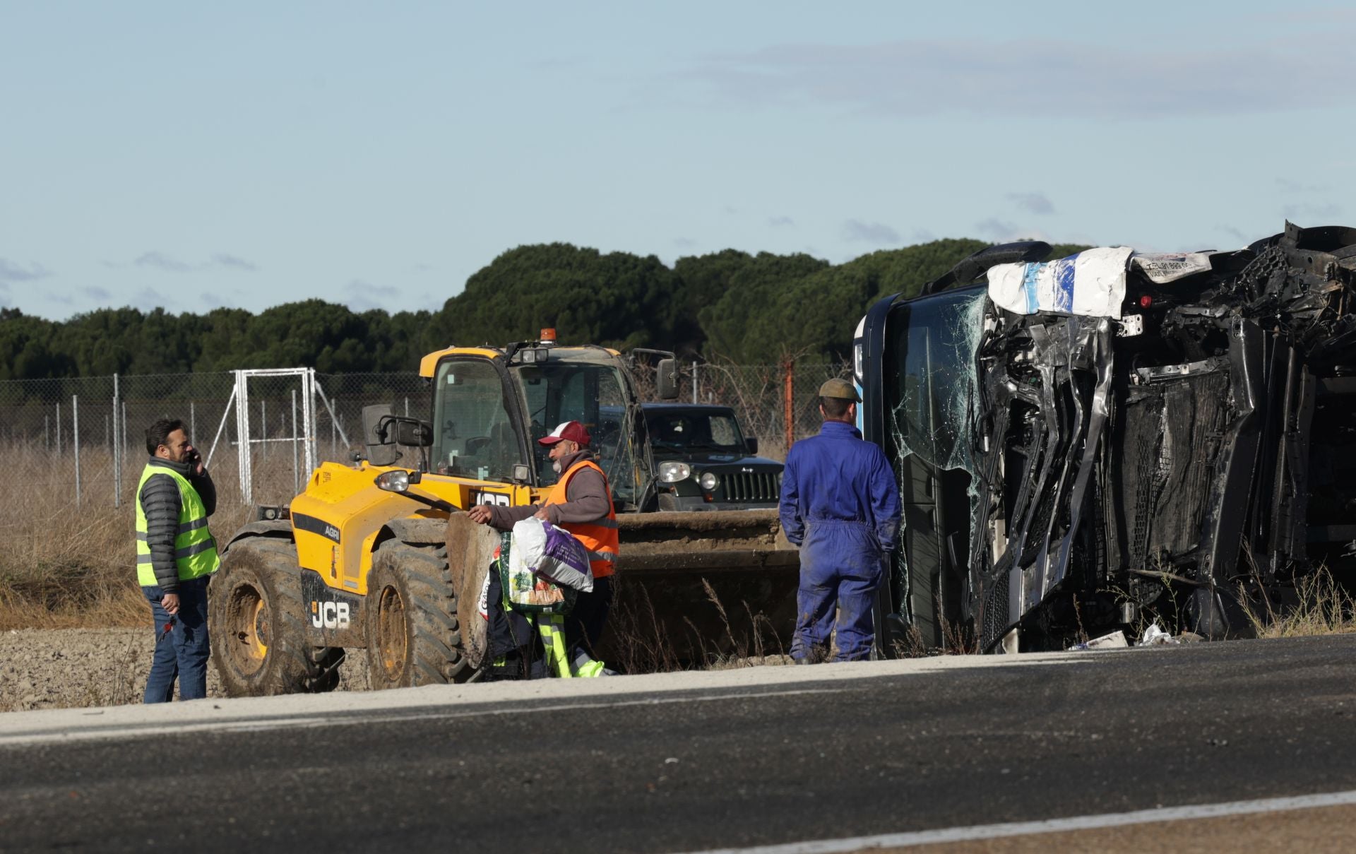 Accidente en La Pedraja de Portillo con un muerto