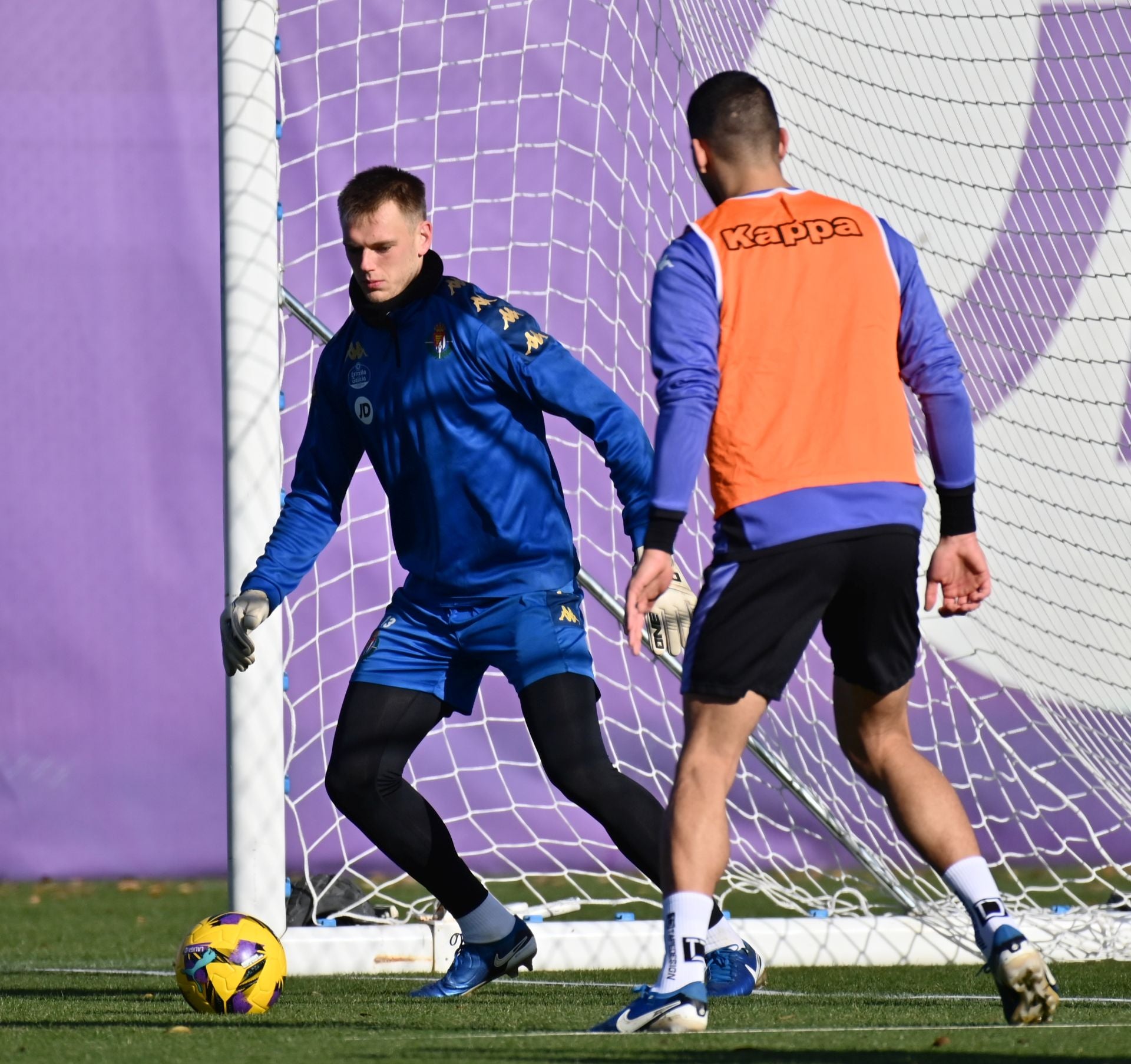 Entrenamiento del Real Valladolid