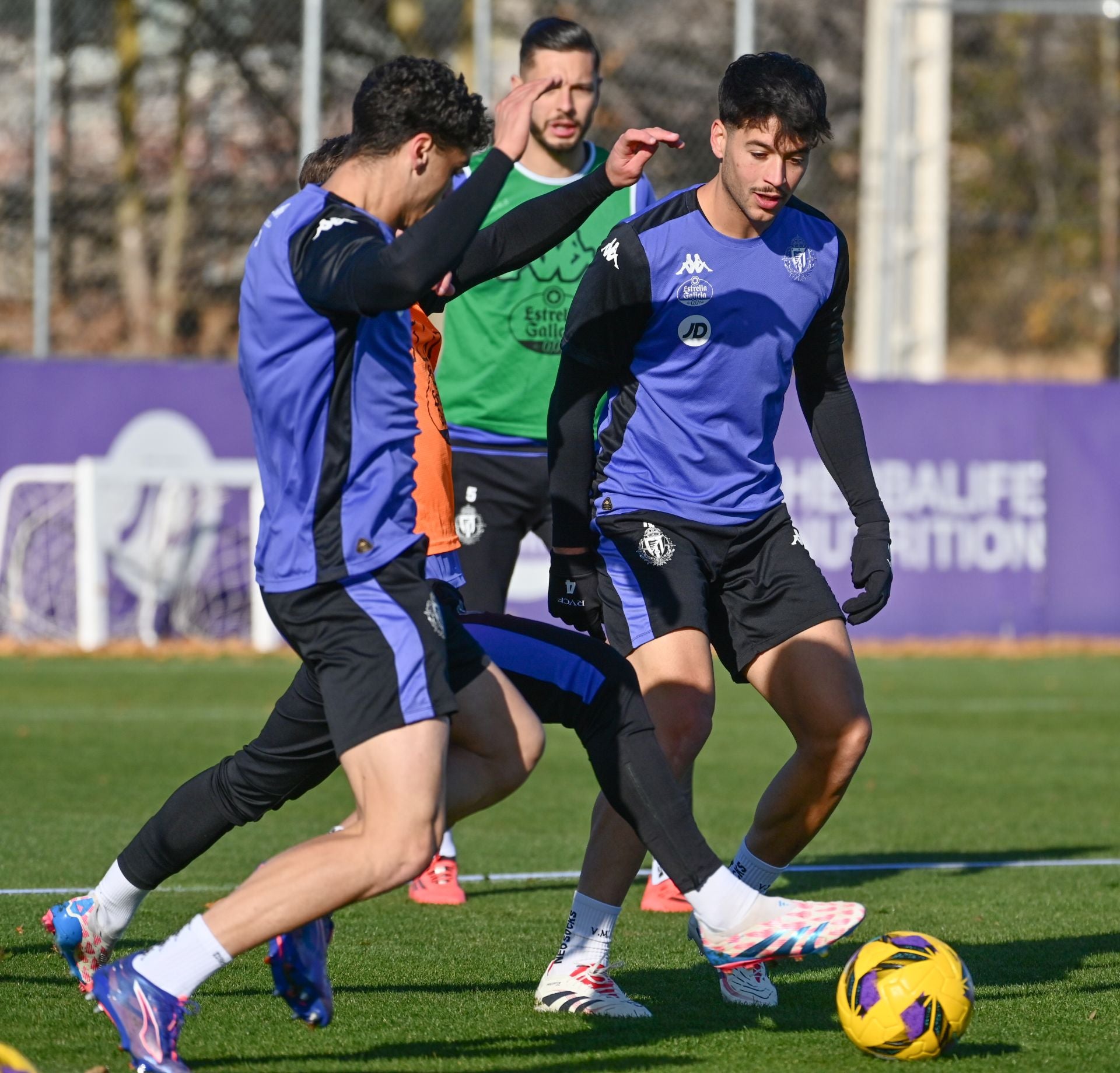 Entrenamiento del Real Valladolid