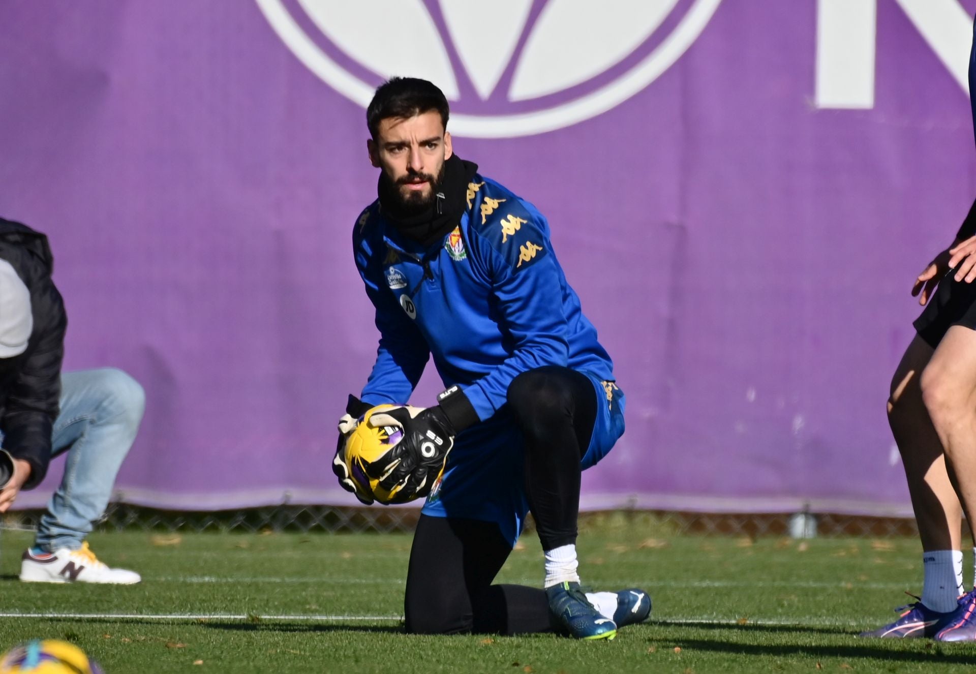 Entrenamiento del Real Valladolid