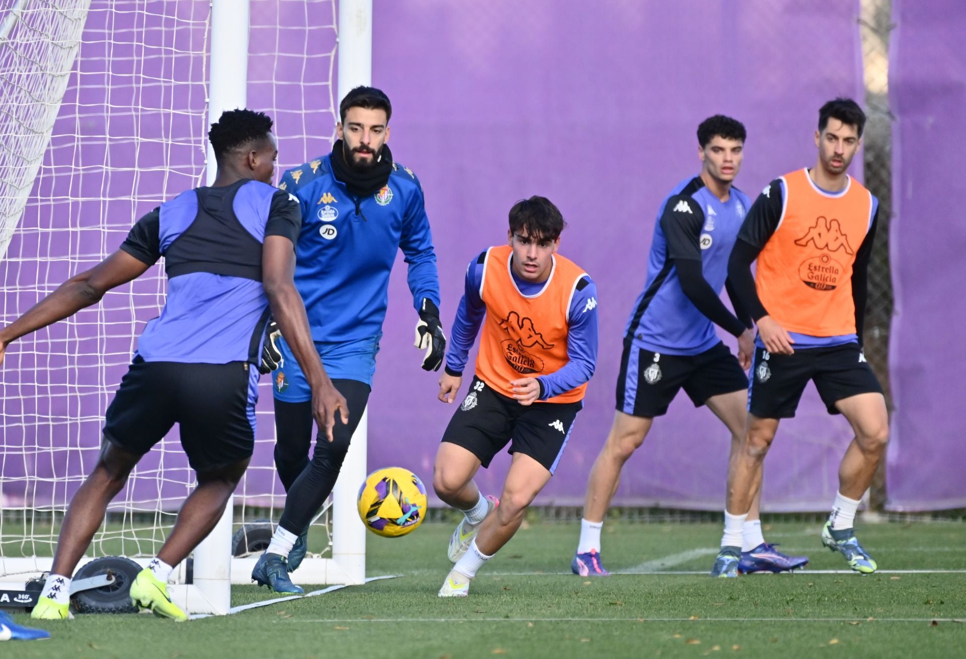 Entrenamiento del Real Valladolid