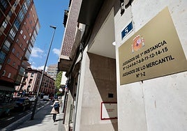 Edificio de los juzgados de Primera Instancia de Valladolid.