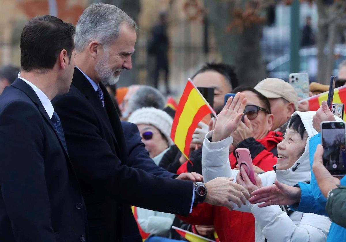 Fotografías de la primera visita oficial del rey Felipe VI a Segovia