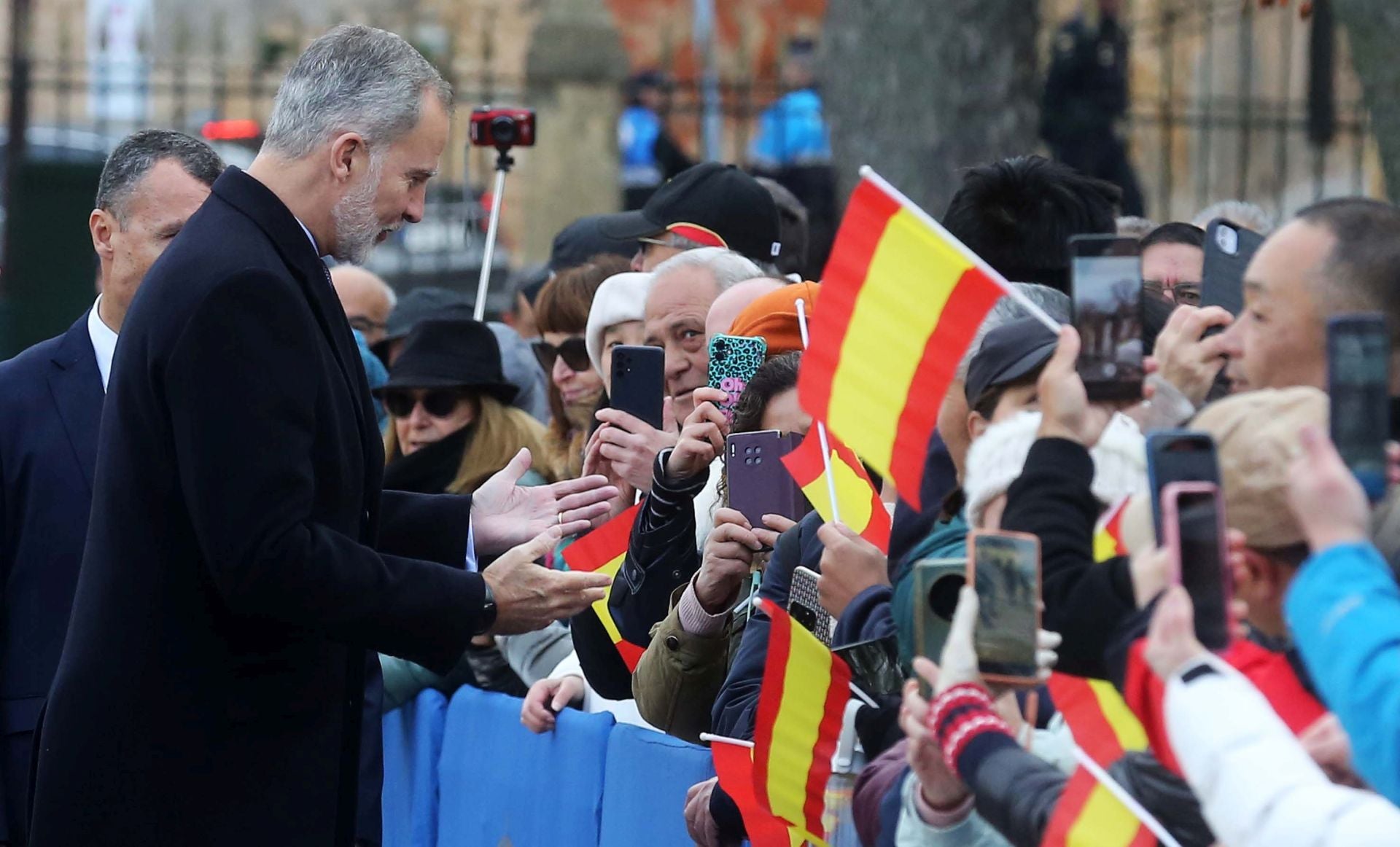 Fotografías de la primera visita oficial del rey Felipe VI a Segovia