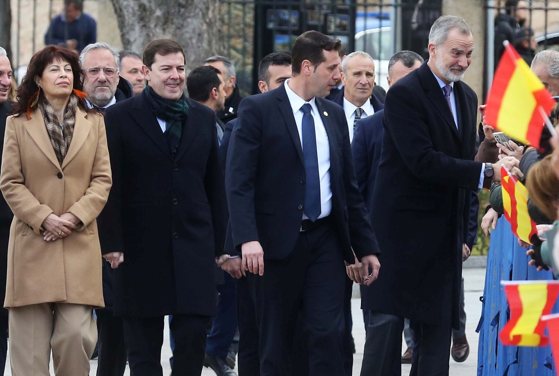 Fotografías de la primera visita oficial del rey Felipe VI a Segovia