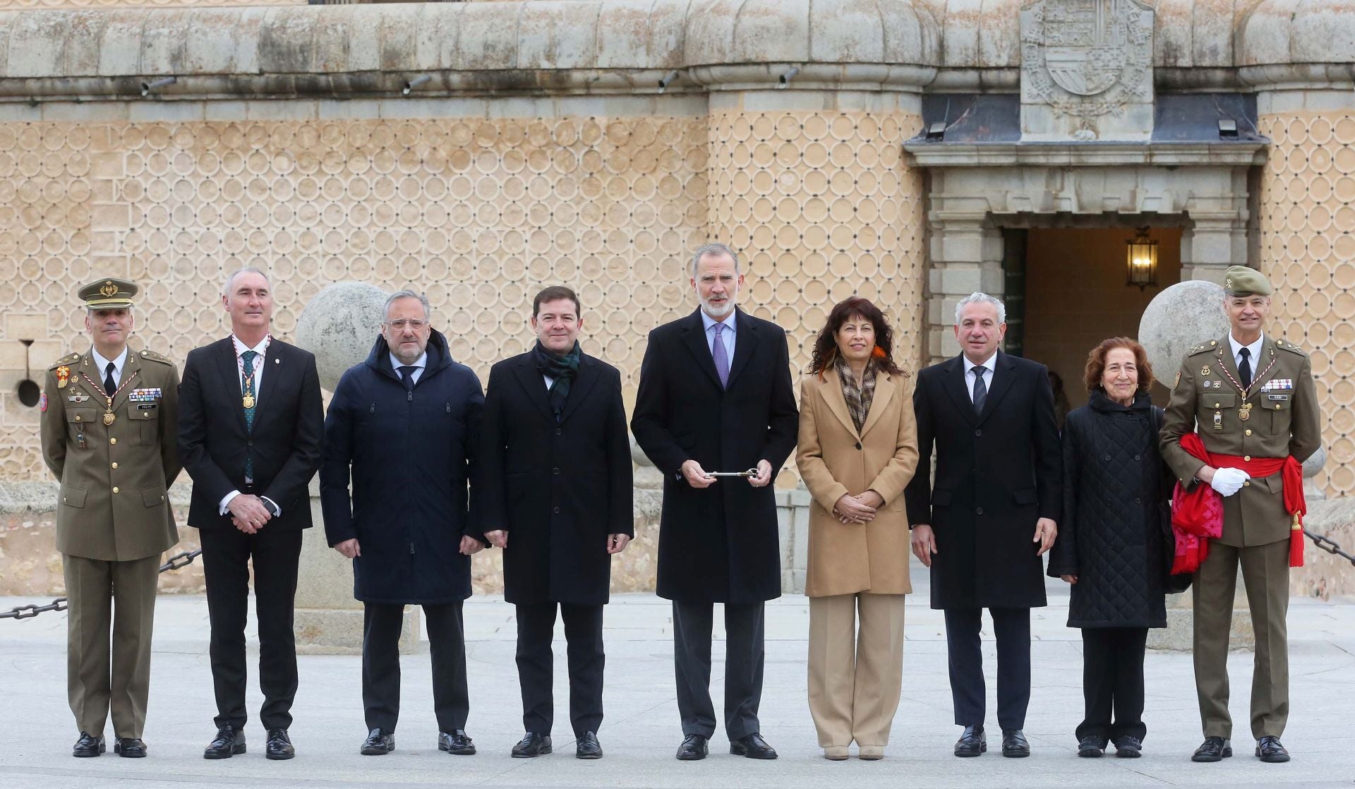 Fotografías de la primera visita oficial del rey Felipe VI a Segovia