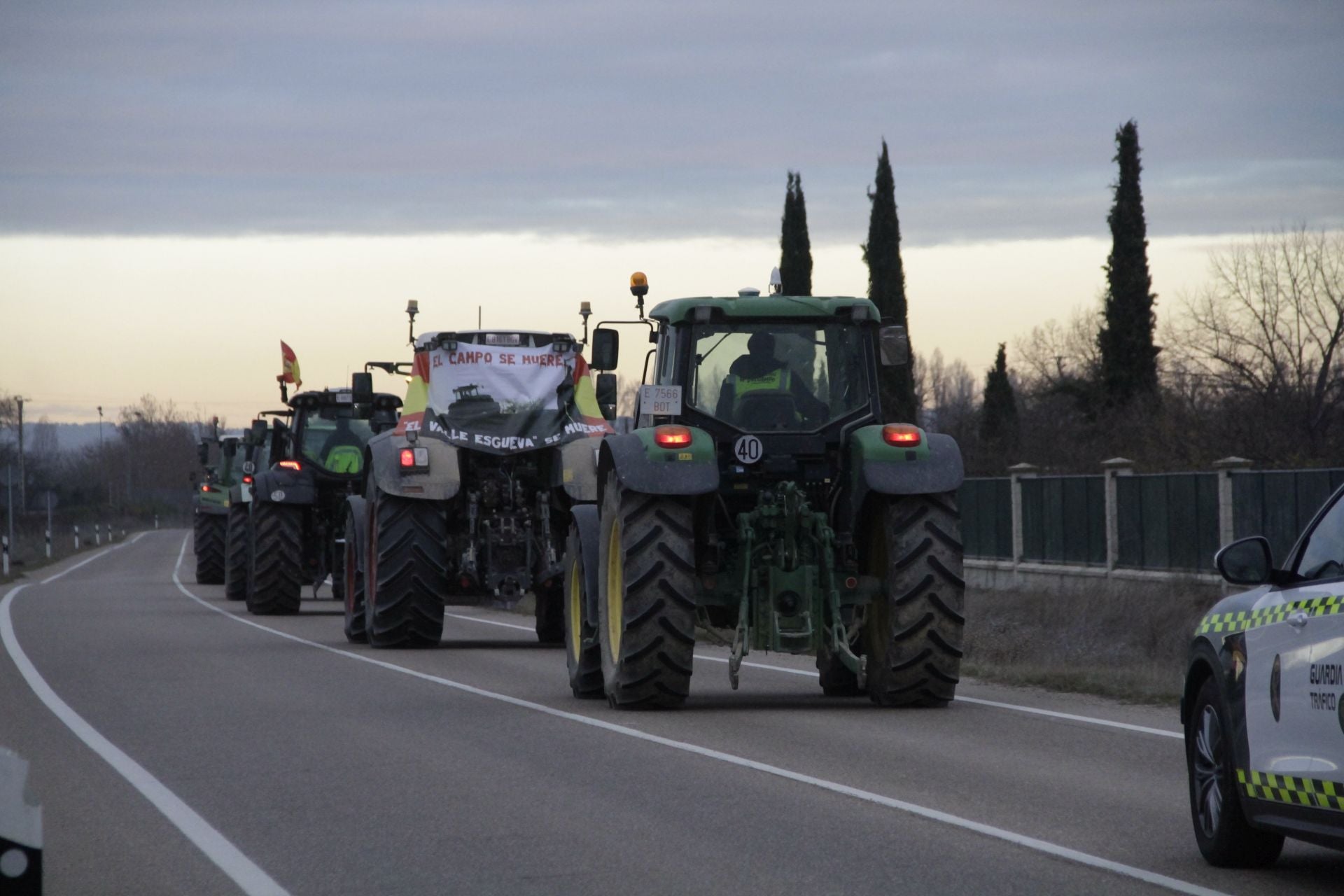 Los tractores vuelven a recorrer Valladolid