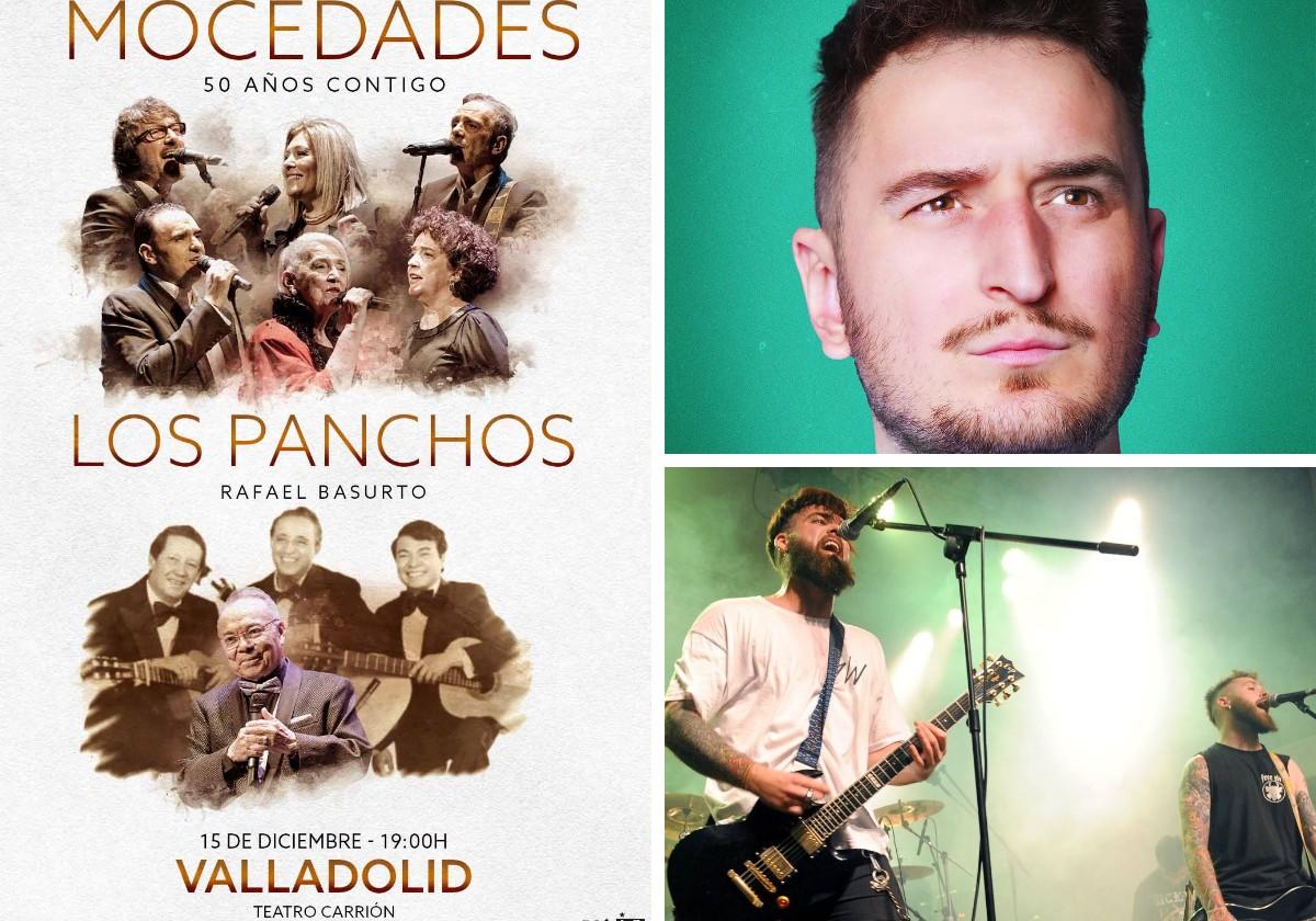 Los conciertos de Mocedades y Los Panchos y el humor de Álvaro Casares para el fin de semana