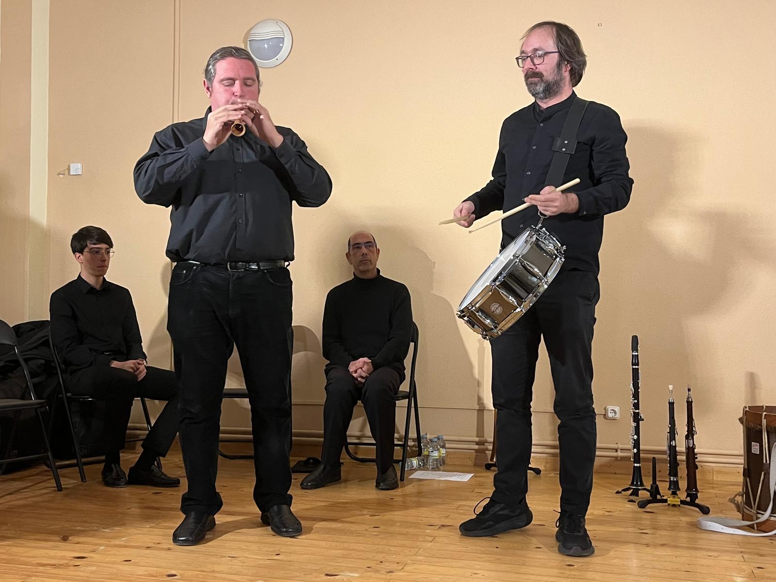 Emotivo homenaje en Herrín de Campos al músico tradicional