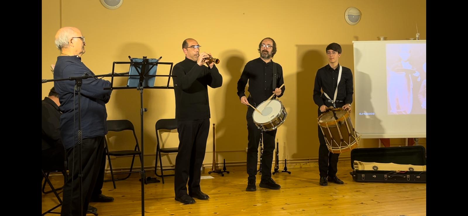 Emotivo homenaje en Herrín de Campos al músico tradicional