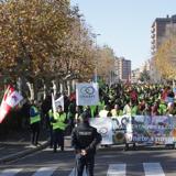 Sancionados 30 agricultores por participar en tractoradas y cortar autovías