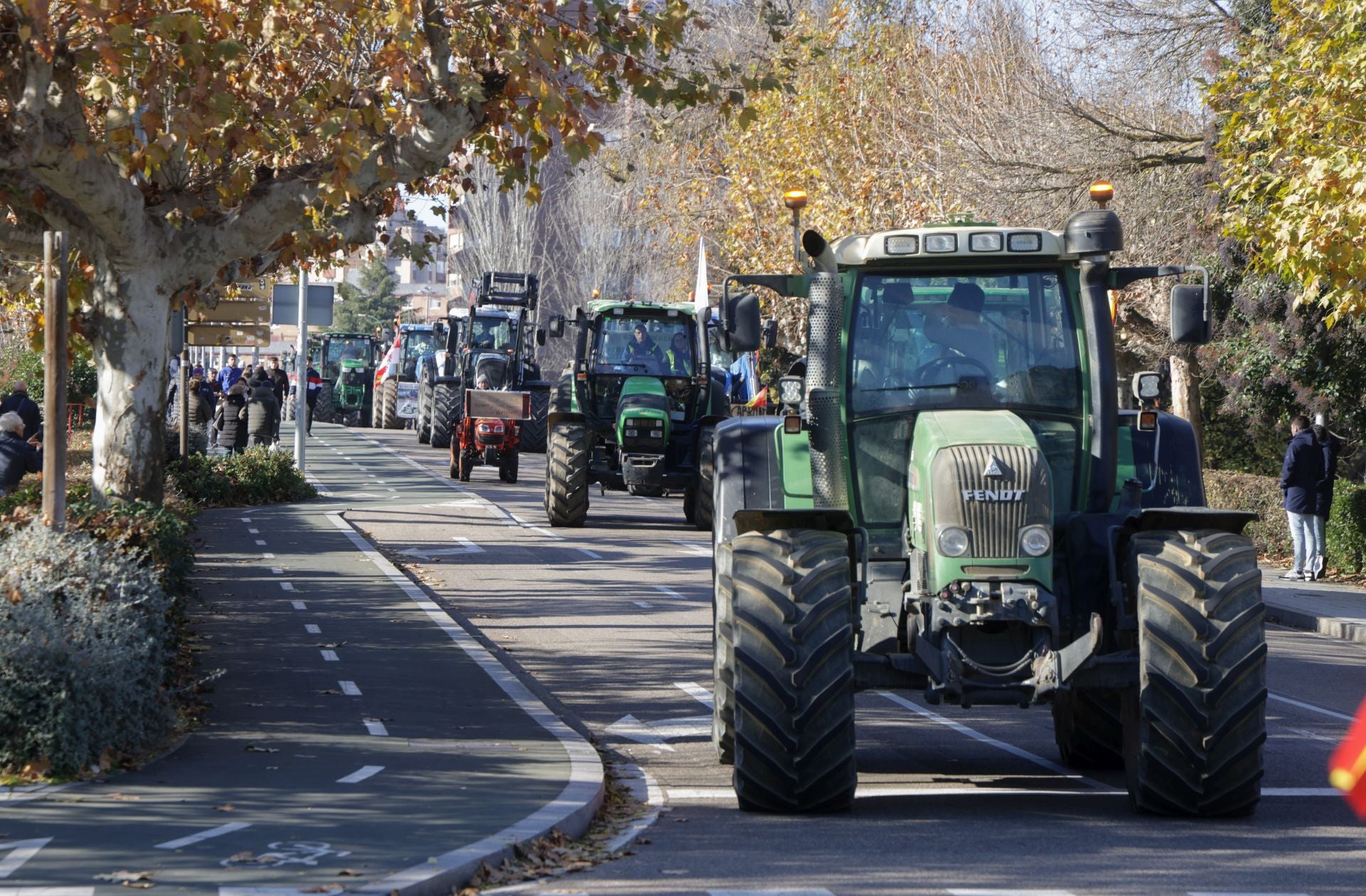 Los tractores vuelven a recorrer Valladolid