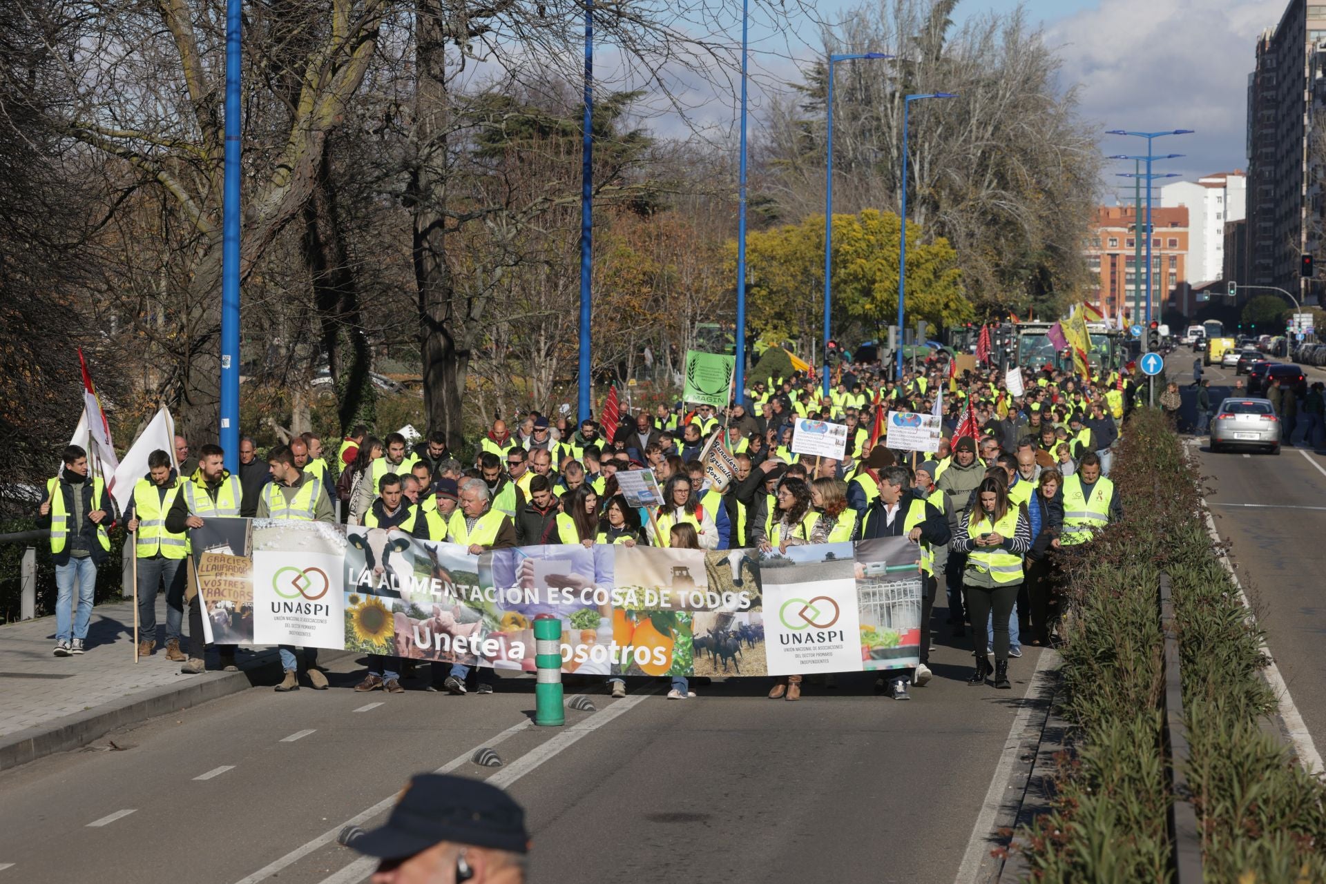 Los tractores vuelven a recorrer Valladolid