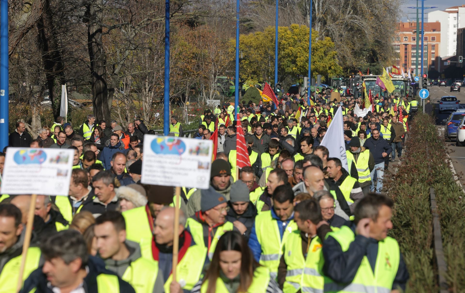 Los tractores vuelven a recorrer Valladolid