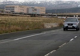 Actual vial de acceso a la estación del Ave.
