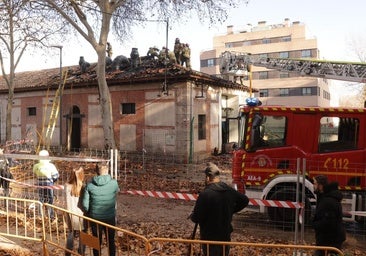 Susto en un restaurante de Valladolid por el incendio en una chimenea