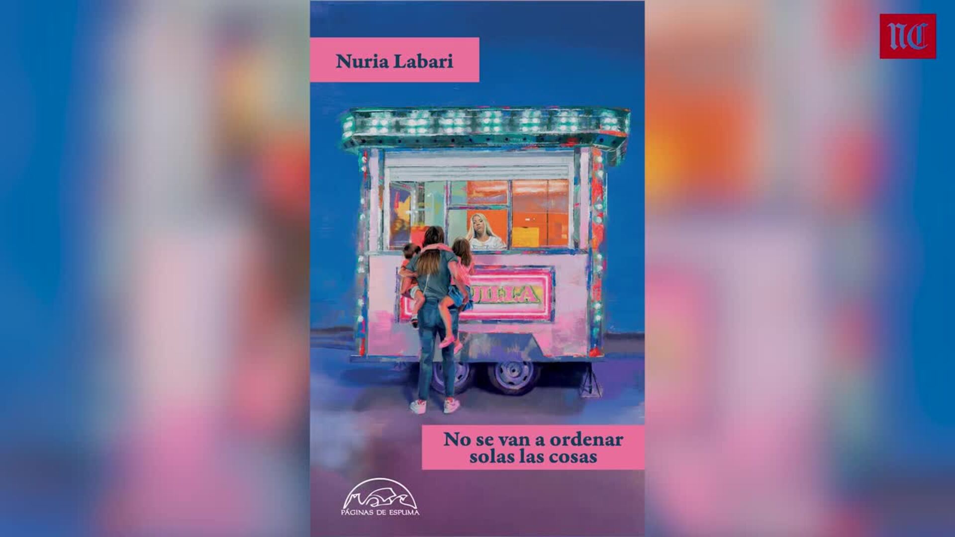 La escritora Nuria Labari presenta 'No se van a ordenar solas las cosas'