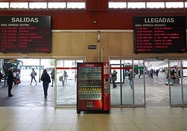 Imagen de archivo de la estación de autobuses de Valladolid.