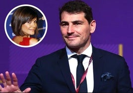 Iker Casillas y María José Suárez.