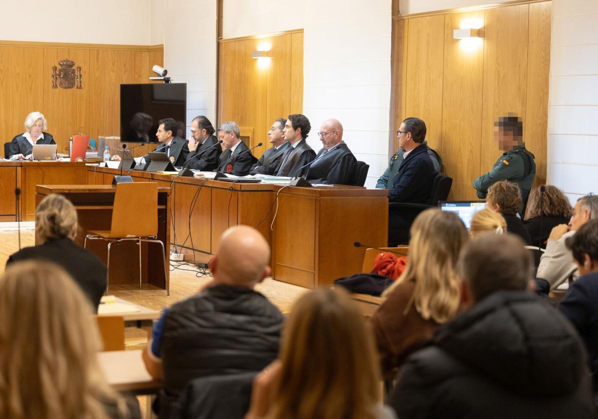 Primera sesión del juicio contra David Maroto por las muerte de Paloma Pinedo y su hija India.