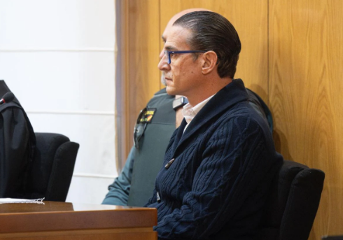 David Maroto, durante la primera sesión del juicio, celebrada este miércoles.