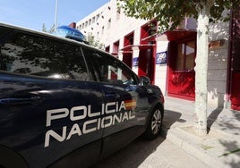 Imagen de archivo de un furgón de la Policía Nacional.