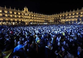 Fin de Año Universitario en la Plaza Mayor