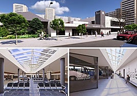 Recreaciones de varios espacios con la reforma planteada.