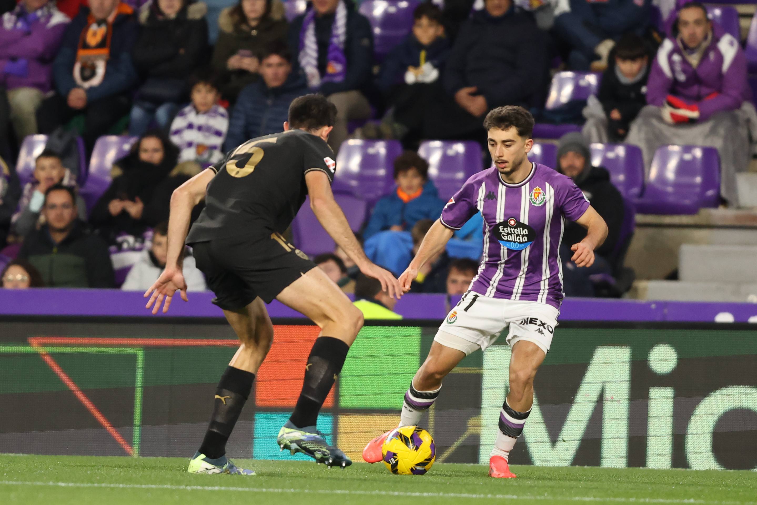 El triunfo del Real Valladolid ante el Valencia, en imágenes