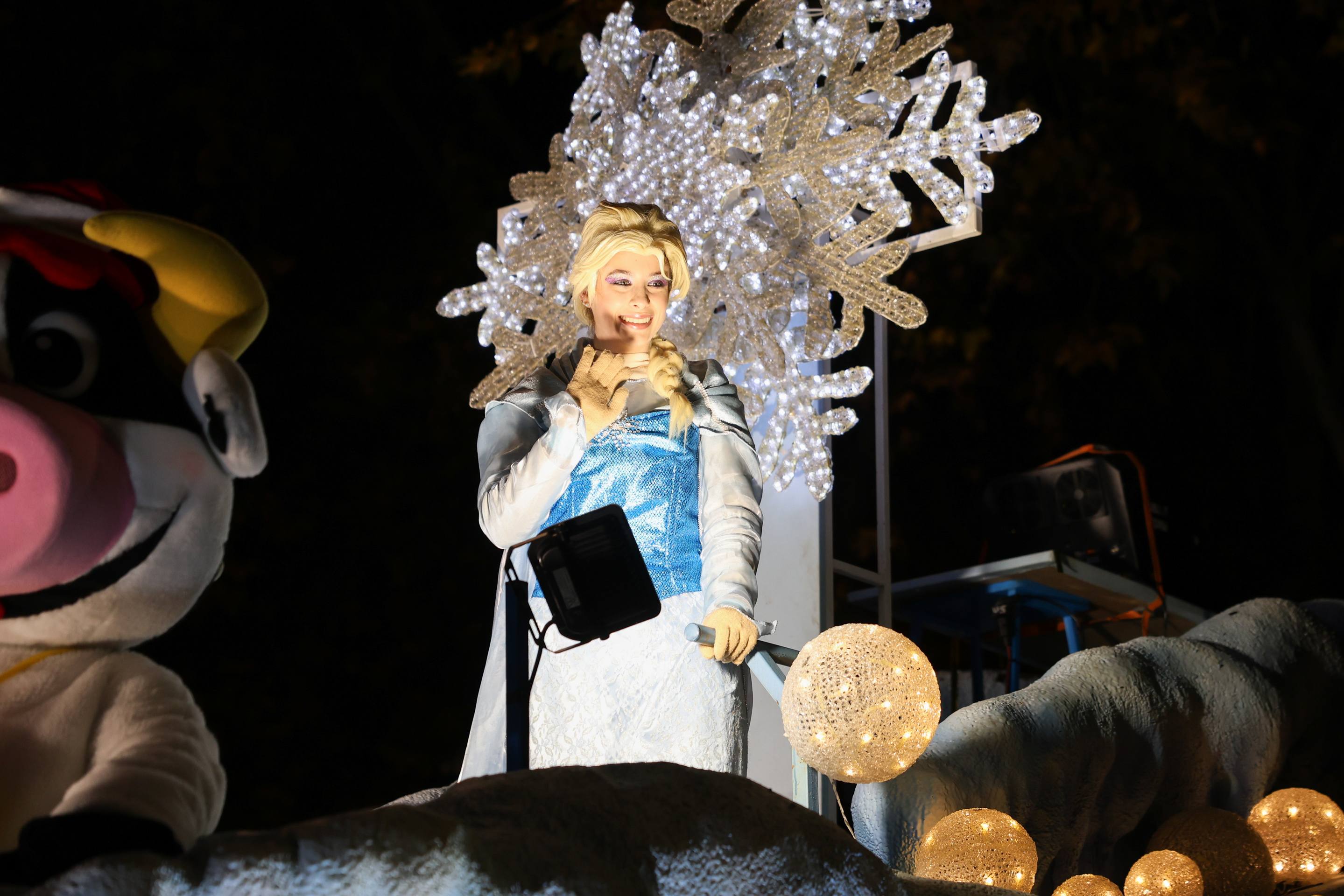 Las imágenes de la Cabalgata de Papa Noel en Valladolid