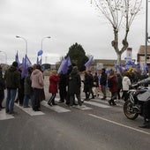 A11 Pasos le pone ironía a la celebración de los 30 años de la inconclusa Autovía del Duero