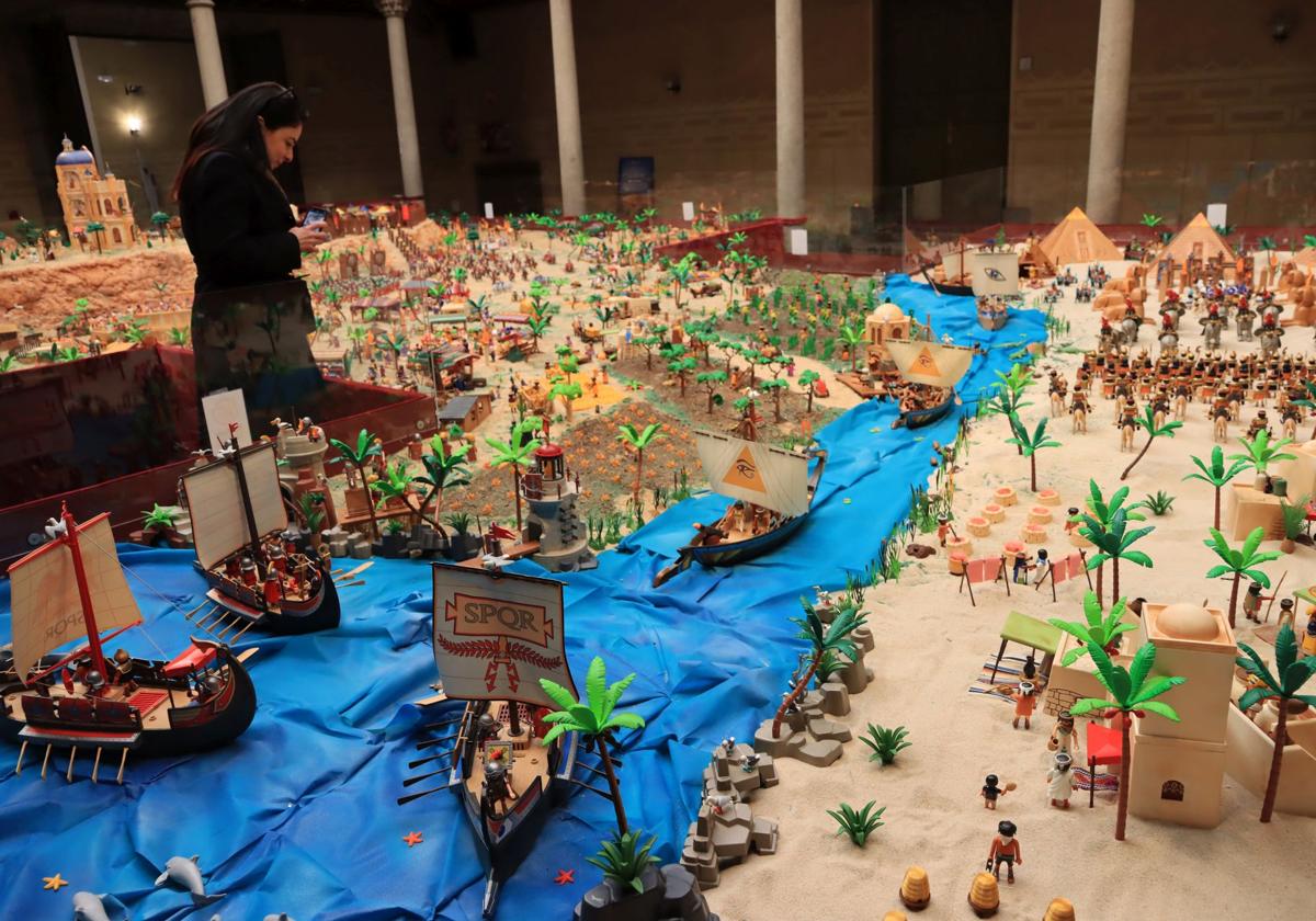 El belén de Playmobil, en imágenes